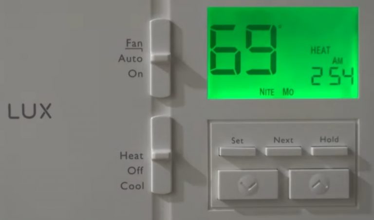 LuxPRO Thermostat Won’t Change Temperature
